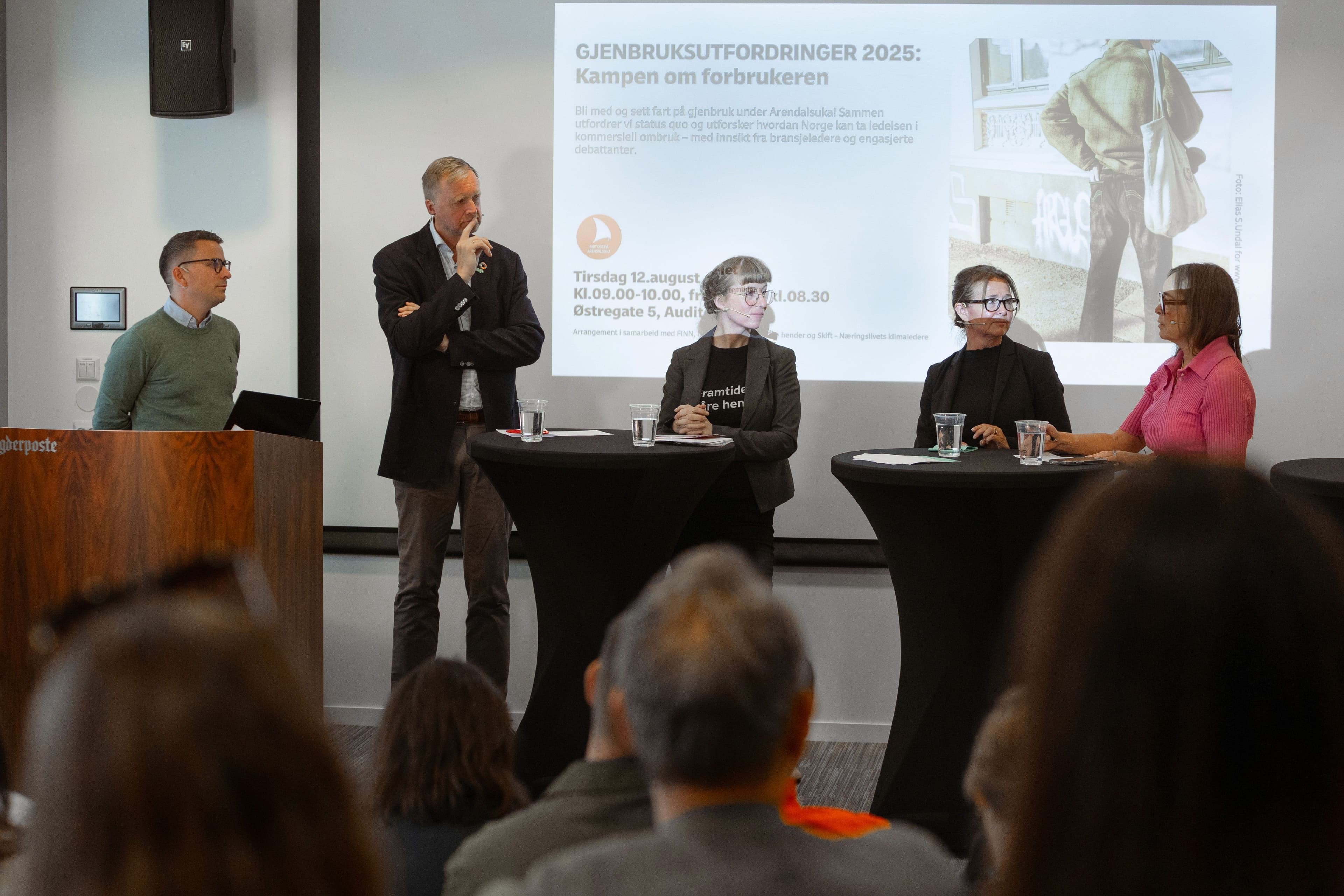 Panelsamtale under Arendalsuka